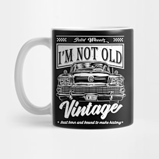 Not Old Just Vintage Classic Car Birthday Gift Mug